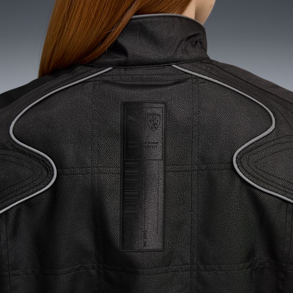 Scuderia Ferrari HP Premium Jacket Women, PUMA Black, extralarge