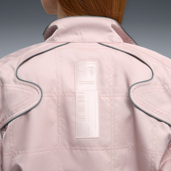 Scuderia Ferrari HP Premium Jacket Women, Mauve Mist, extralarge
