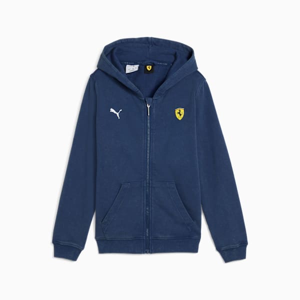 Ferrari Kids Hooded Sweat JK Youth, Persian Blue, extralarge