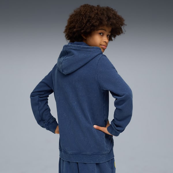 Ferrari Kids Hooded Sweat JK Youth, Persian Blue, extralarge