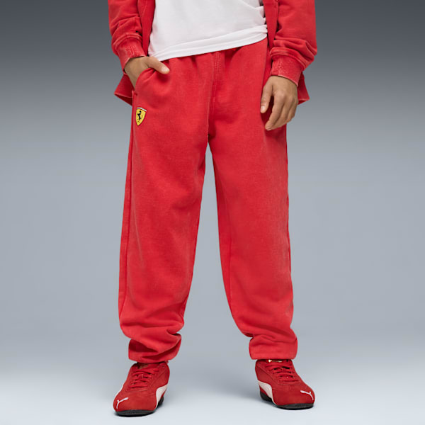 Ferrari Sportswear Kids Pant Youth, Rosso Corsa, extralarge