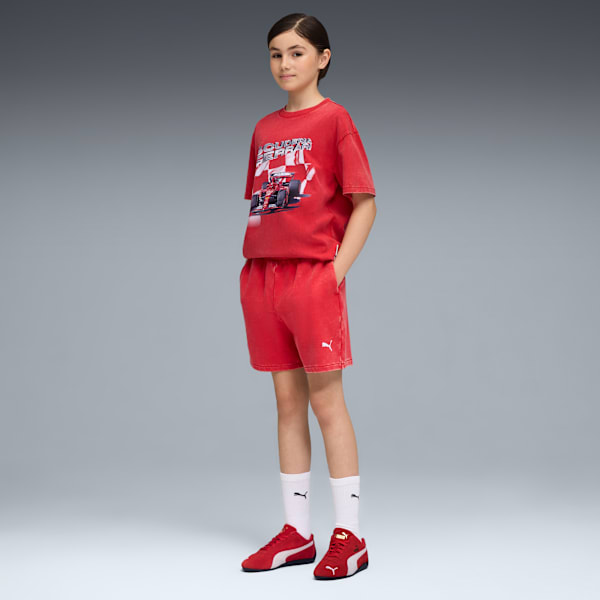 Scuderia Ferrari Sportswear Kid Short Youth, Rosso Corsa, extralarge