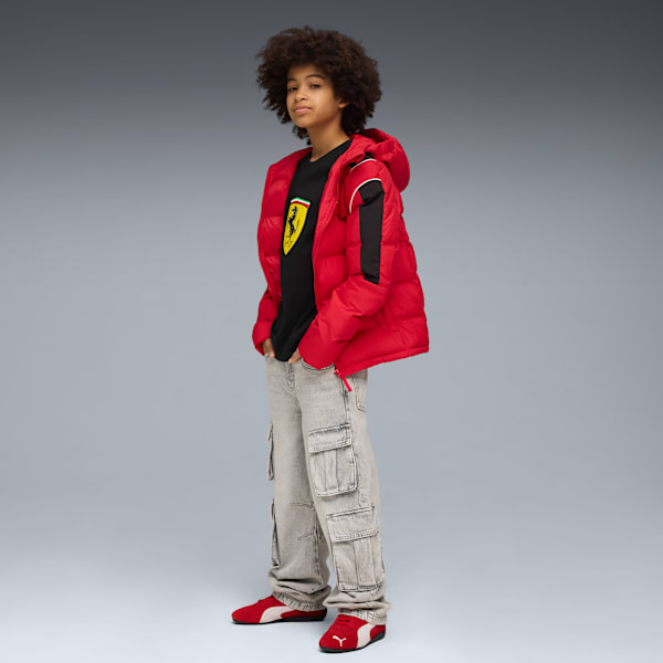 Ferrari Sportswear Tee Youth, PUMA Black, extralarge