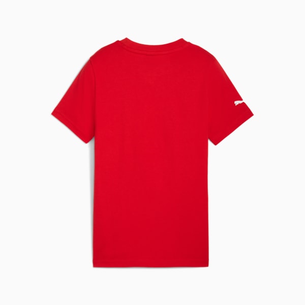 Scuderia Ferrari Sportswear Coloured Big Shield Tee Youth, Rosso Corsa, extralarge-GBR