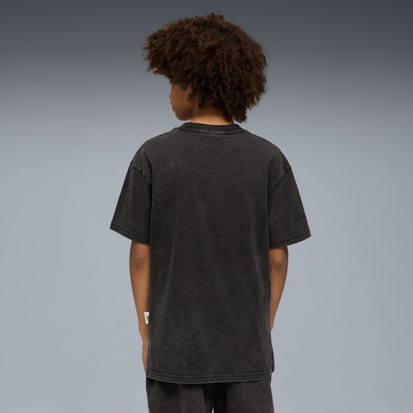 Ferrari Sportswear Tee Youth, PUMA Black, extralarge