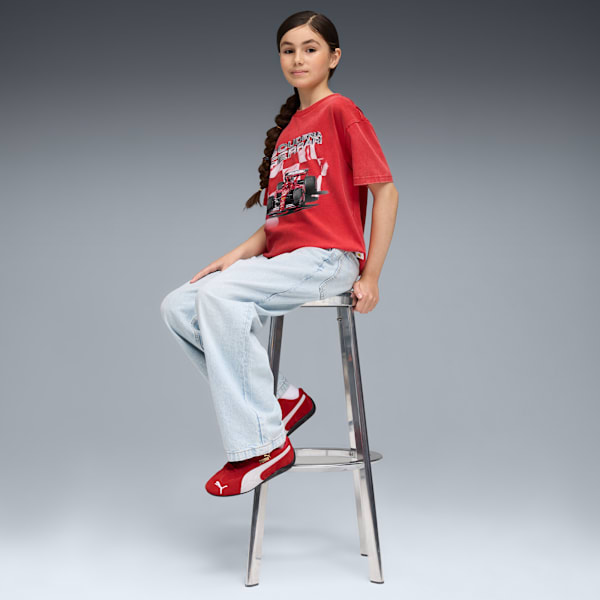 Scuderia Ferrari Sportswear Car Graphic Tee Youth, Rosso Corsa, extralarge-GBR