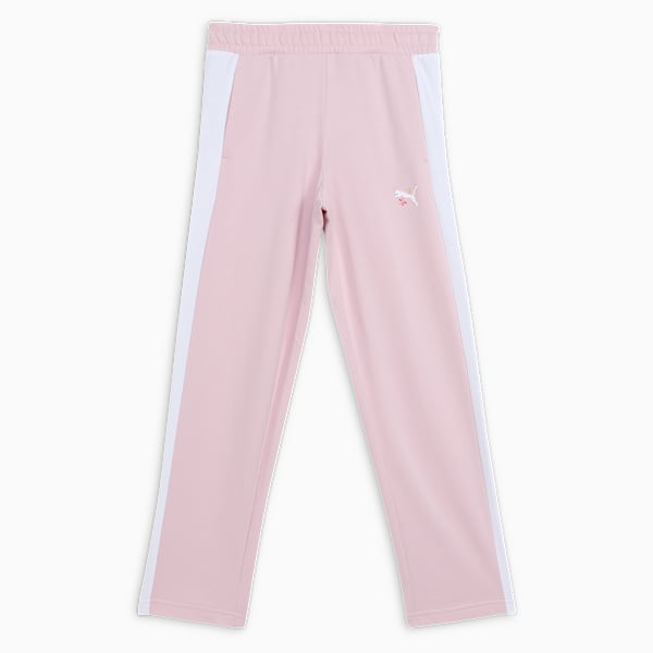 FLOWER FARM Youth Girl's Comfortable Knitted Pants, Rose Mauve, extralarge-IND