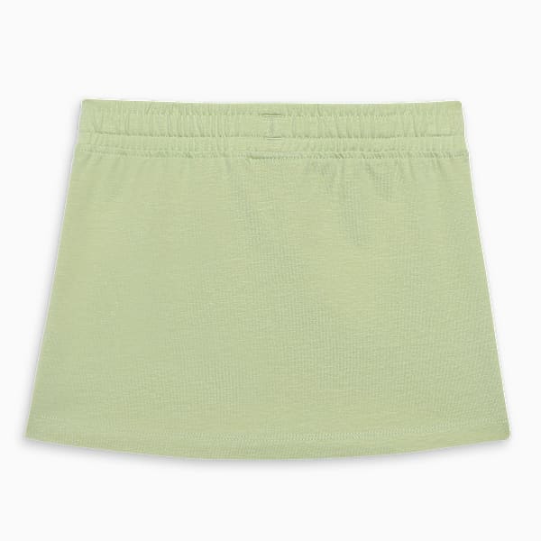 FLOWER FARM Girl's Above-Knee Casual Skirt, Pistachio Green, extralarge-IND