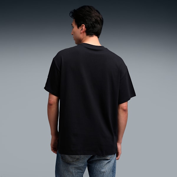 Commissioner Dylan Men's Oversized Tee IV, PUMA Black, extralarge-IND