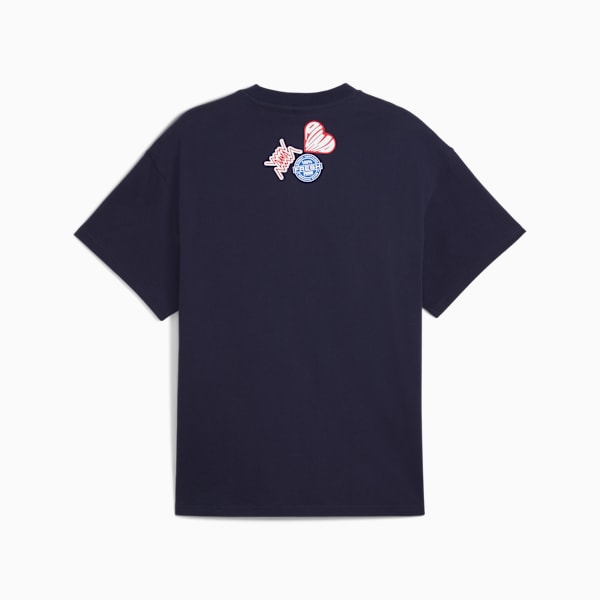 Sticker Pack Tee II Men, PUMA Navy, extralarge