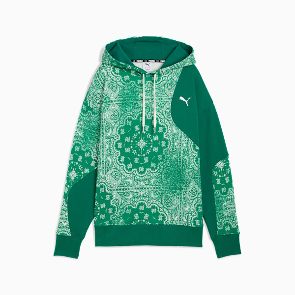 Shooting Stars Hoodie Women, Wild Green, extralarge