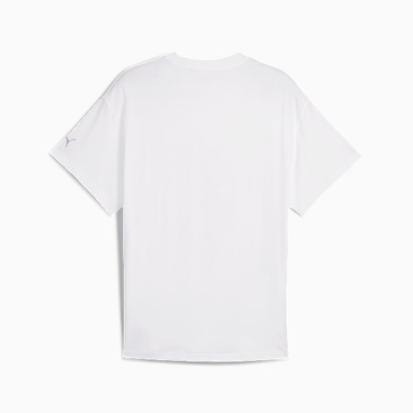 S. Stars Oversized Tee I Unisex, PUMA White, extralarge