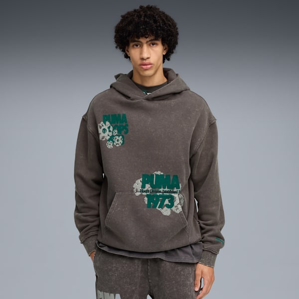 Hoopacalypse Basketball Hoodie, Dusky Gray, extralarge