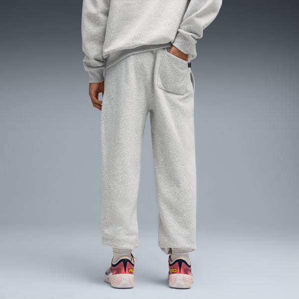 Hooptopia Graphic Sweat Men, Light Gray Heather, extralarge