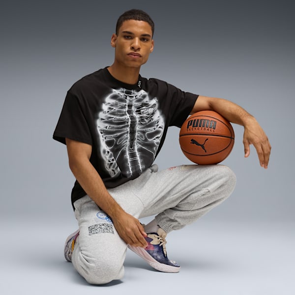 Hooptopia Hoopray Vision Tee Men, PUMA Black, extralarge