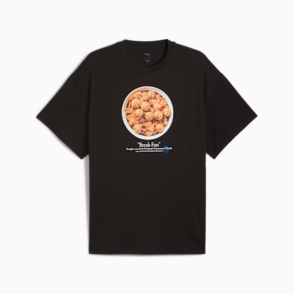 Playera Hooptopia Break-Fast para hombre, PUMA Black, extralarge