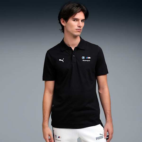 BMW MMS Men’s Precision-Inspired Polo, PUMA Black, extralarge-IND