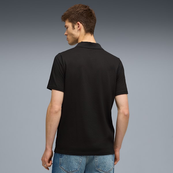 BMW M Motorsport Jacquard Polo Men, PUMA Black, extralarge
