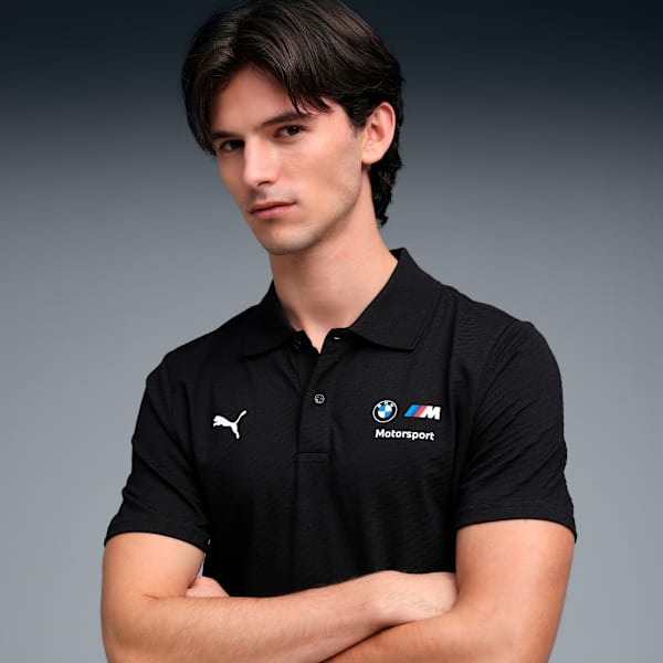 BMW MMS Men’s Precision-Inspired Polo, PUMA Black, extralarge-IND