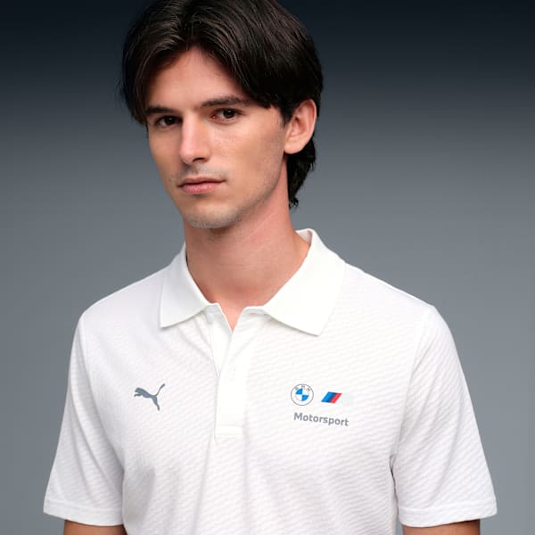 BMW MMS Men’s Precision-Inspired Polo, PUMA White, extralarge-IND