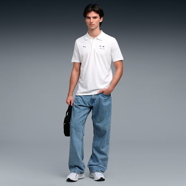 BMW MMS Men’s Precision-Inspired Polo, PUMA White, extralarge-IND
