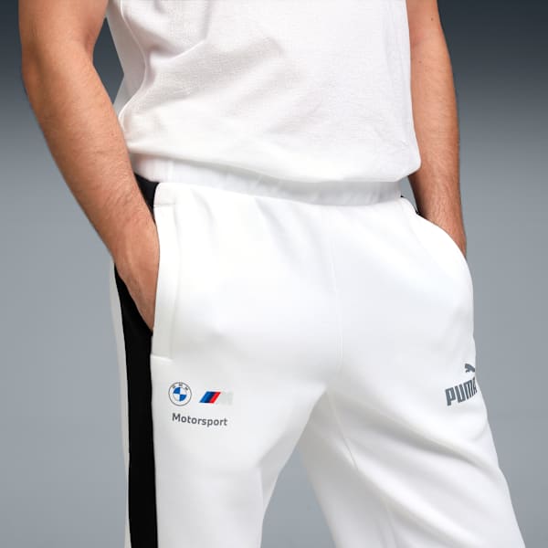 BMW MMS Men’s MT7 Performance Sweat Pants, PUMA White, extralarge-IND