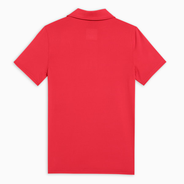 Ferrari Sportswear Kids' Signature Style Polo, Rosso Corsa, extralarge-IND
