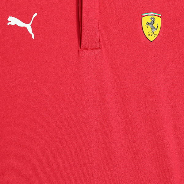 Ferrari Sportswear Kids' Signature Style Polo, Rosso Corsa, extralarge-IND