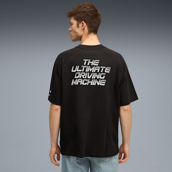 BMW M Motorsport Sticker Tee Men, PUMA Black, extralarge
