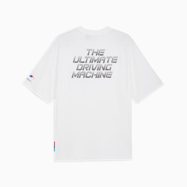 BMW M Motorsport Sticker Tee Men, PUMA White, extralarge