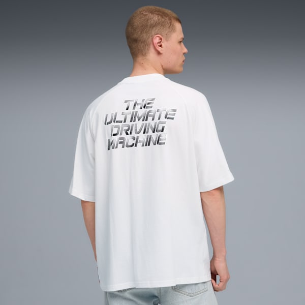 BMW M Motorsport Sticker Tee Men, PUMA White, extralarge