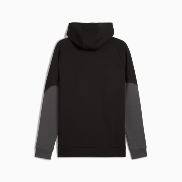 BMW M Motorsport PUMATECH Men's Full-Zip Hoodie, PUMA Black, extralarge-IND