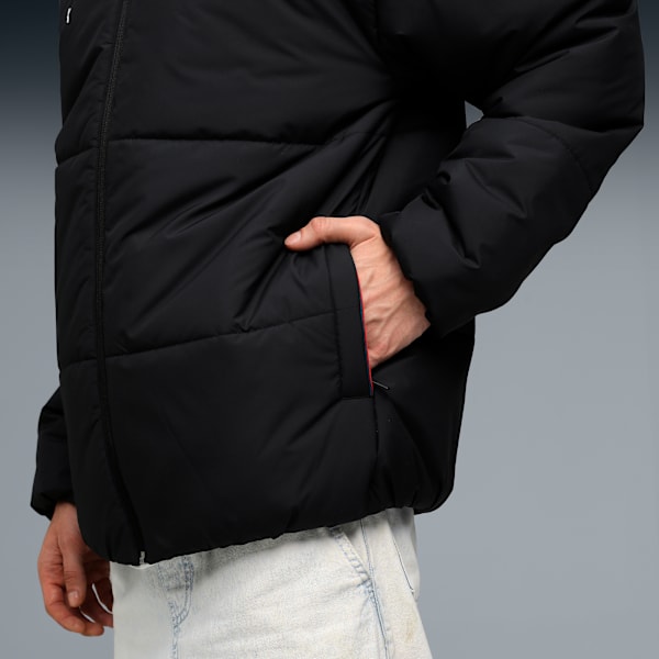 BMW M Motorsport Essentials Men's Puffer Jacket, PUMA Black, extralarge-IND