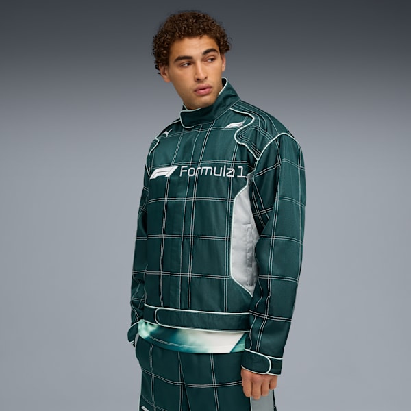 F1® Lifestyle Racing Jacket Men, Green Terrain, extralarge