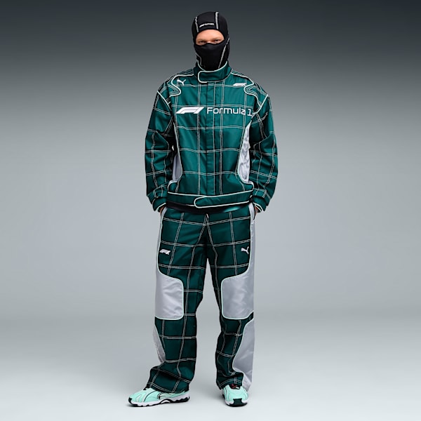 F1® Lifestyle Men's Racing Jacket, Green Terrain, extralarge-IND