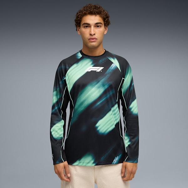 F1® LR LS Jersey Men, Green Terrain, extralarge