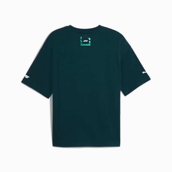 F1 Lifestyle Racing Tee Men, Green Terrain, extralarge