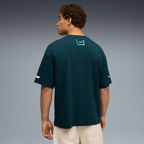 F1 Lifestyle Racing Tee Men, Green Terrain, extralarge