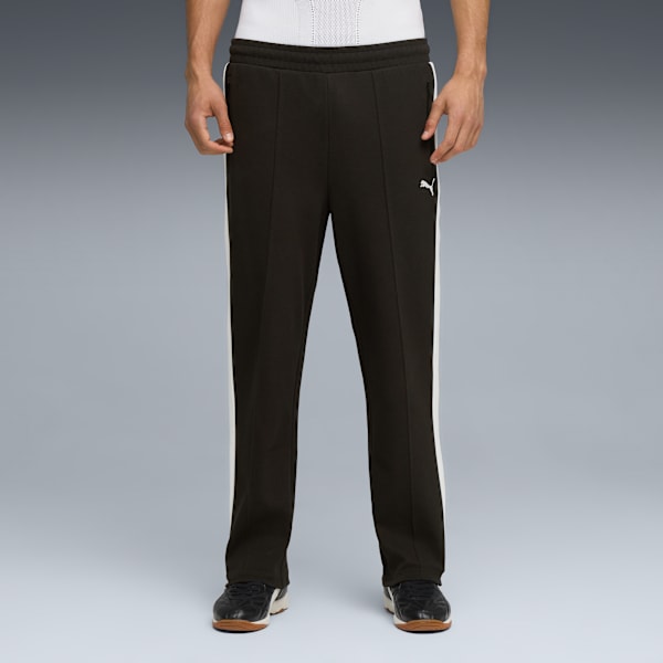 T7 Relaxed Jacquard Track Pants Unisex, PUMA Black-PUMA White, extralarge-GBR