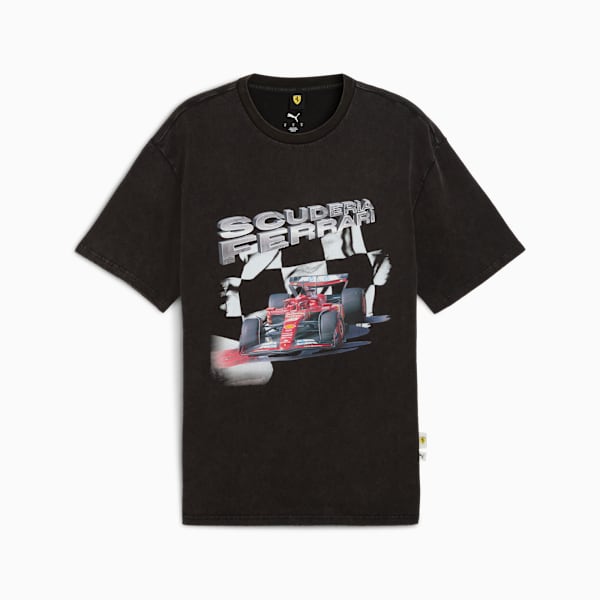 Ferrari Graphic Tee II Men, PUMA Black, extralarge