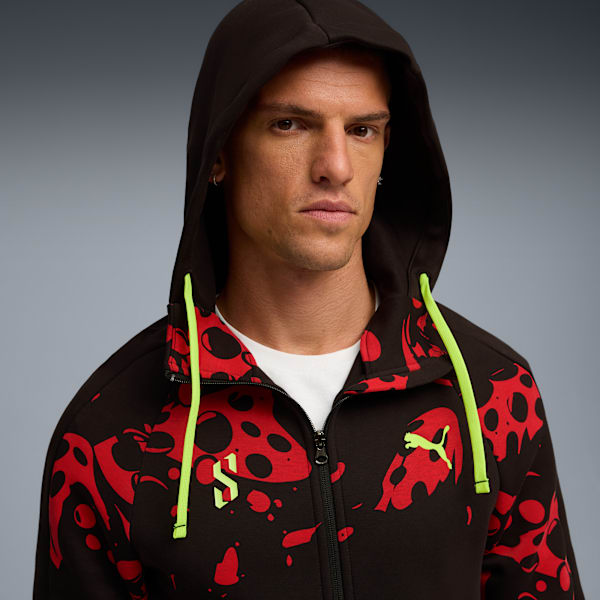 Scoot Lab Evostripe Cross Jacket Men, For All Time Red-PUMA Black-AOP, extralarge