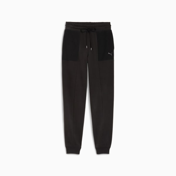 Pants de cintura alta Her para mujer, PUMA Black, extralarge