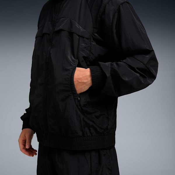 CLRT Oversized Ripstop Hooded Jacket, PUMA Black, extralarge-IND