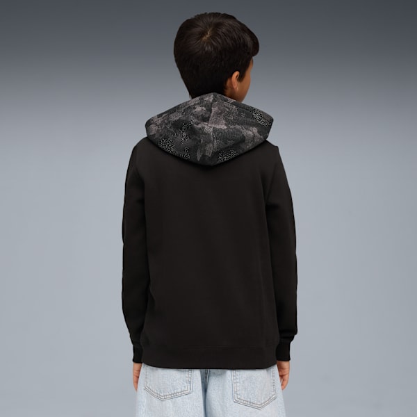 Essentials Camo Hoodie Youth, PUMA Black, extralarge-GBR