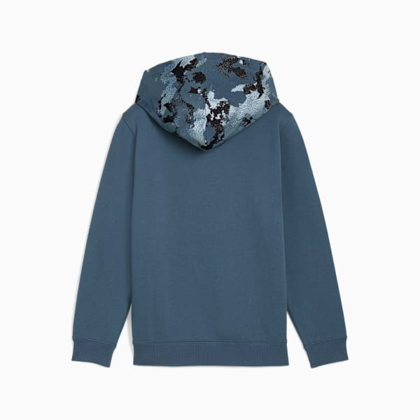 Essentials Camo Hoodie Youth, Dark Indigo, extralarge-GBR