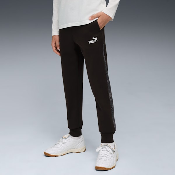 Essentials Camo Sweatpants Youth, PUMA Black, extralarge-GBR