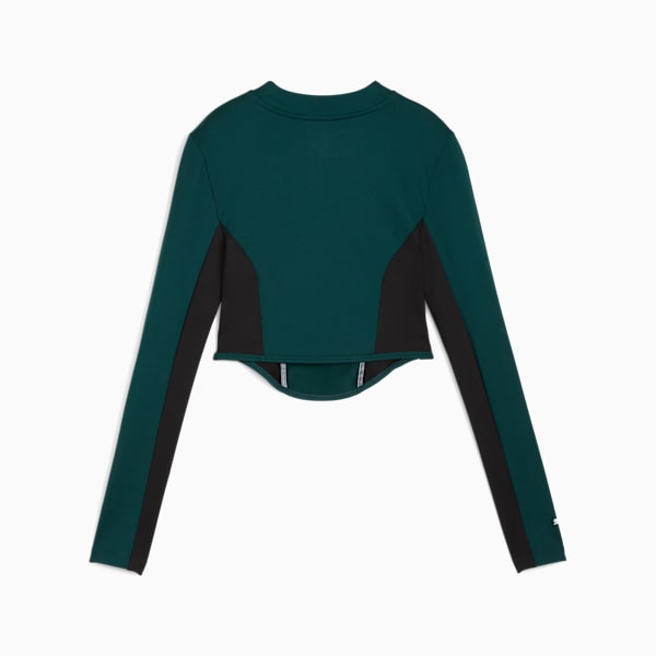 F1® Wmns LR LS Corset Top Women, Green Terrain, extralarge