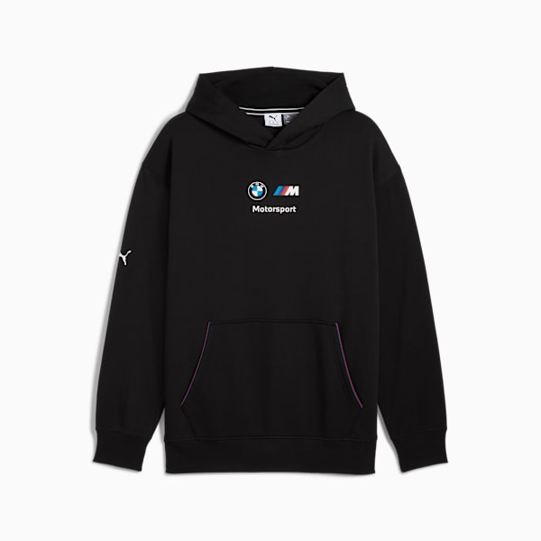 BMW M Motorsport Essentials Fleece Hoodie Men, PUMA Black, extralarge-GBR