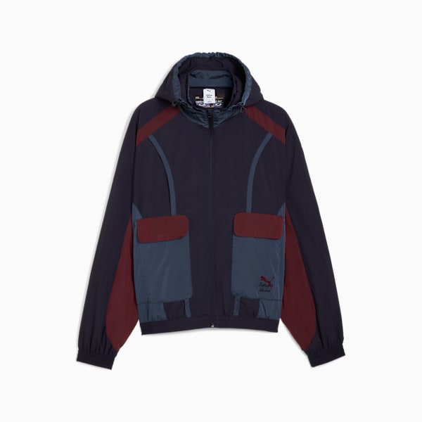 PUMA x KIDSUPER Men's Ripstop Jacket, New Navy, extralarge