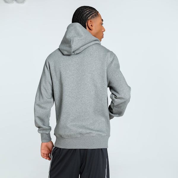 Paris Graphic Men's Basketball Hoodie, Medium Gray Heather, extralarge-IND